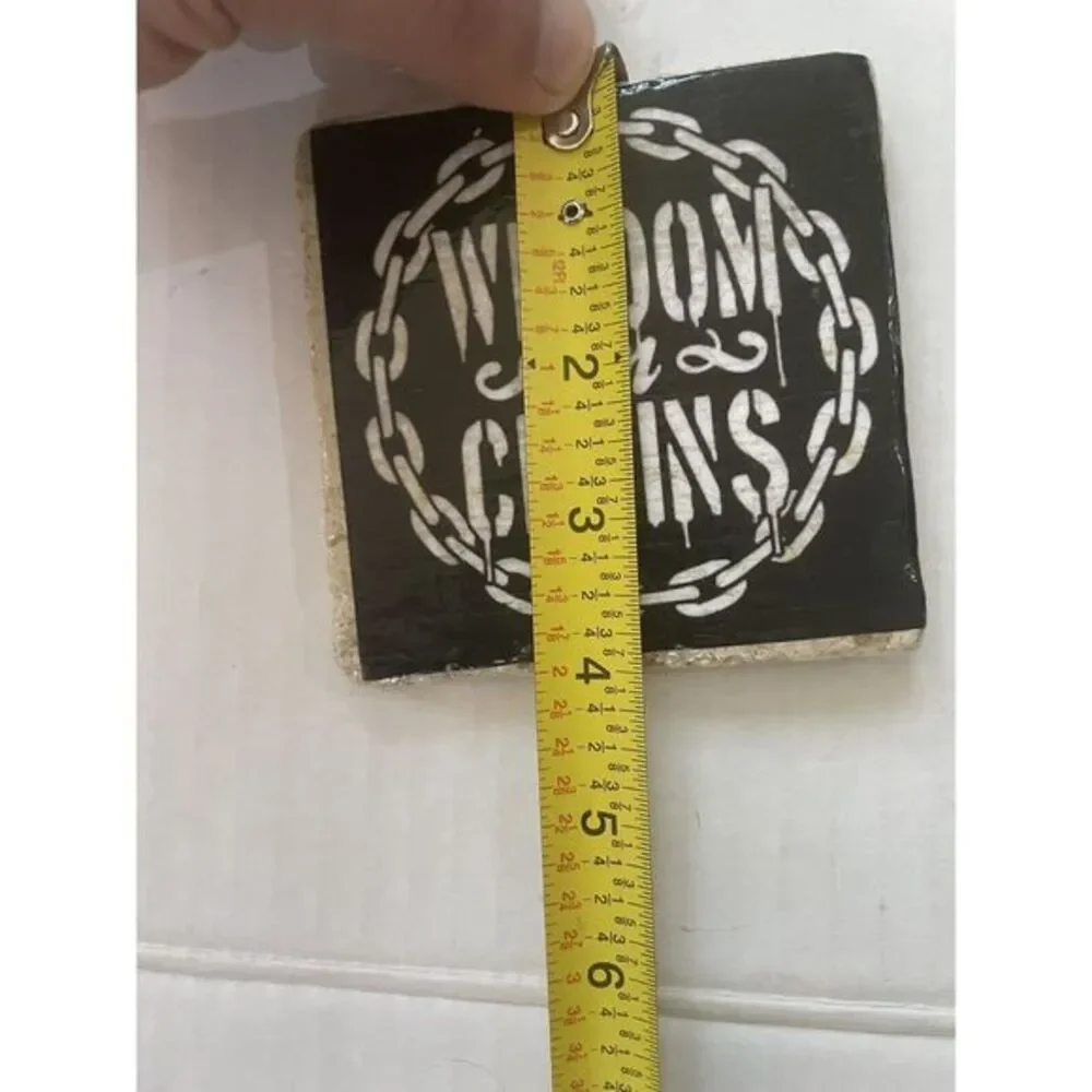 Wisdom In Chains Custom Made Drink Coaster PAHC Fury‎ Of Five Madball Terror